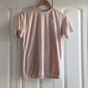 Puma x Big Sean Men's Tee Pink Velour Embroidery T-Shirt Streetwear